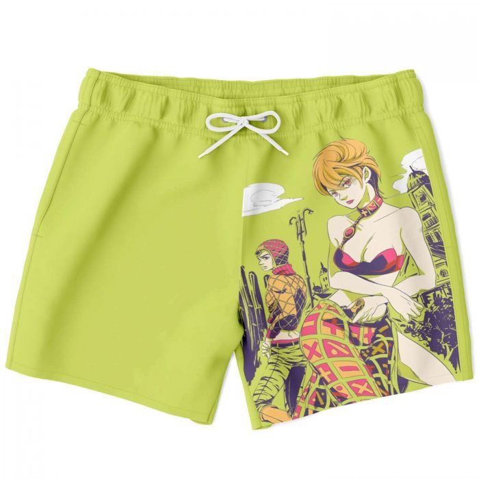 96ac83a89e22f4e5ba60a32fdf67b7bd swimTrunk front - JJBA Store