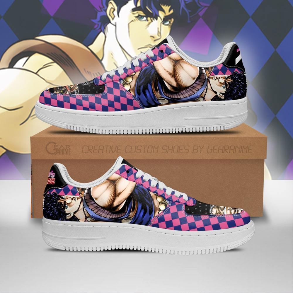 JJBA Jonathan Joestar Air Force Sneakers