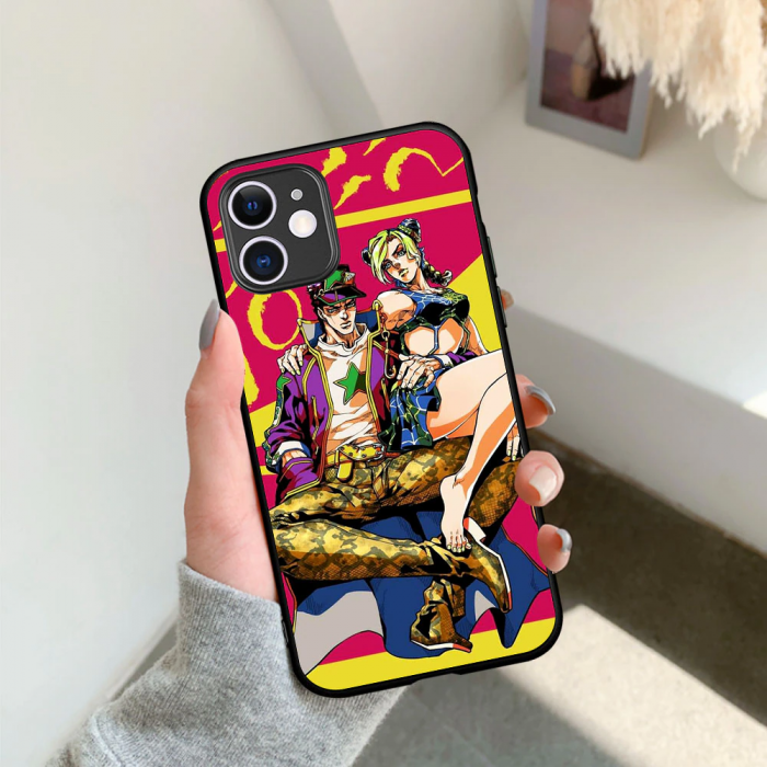 JoJo s Bizarre Adventure JoJo Silicone TPU Case For iPhone 11 12 Pro max 8 7 3 - JJBA Store