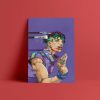 JoJoBizarreAdventureRohanKishibeWallArt 41cb6816 c223 46f0 bf28 7b1a5d6a247f - JJBA Store