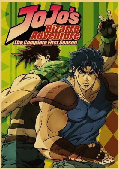 Jojo sBizarreAdventureJonathanJoestarxDioBrandoPoster - JJBA Store