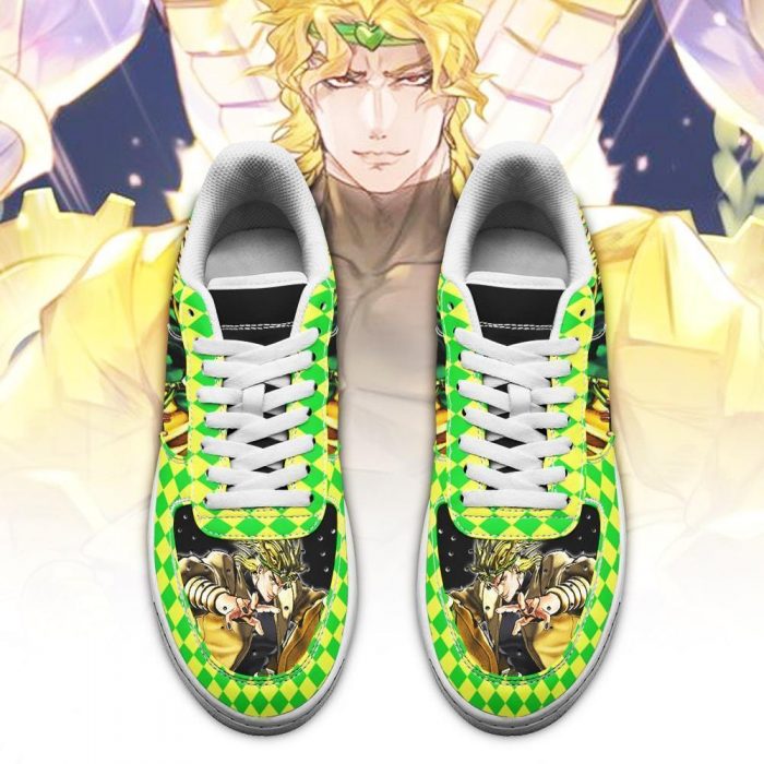 dio brando air force sneakers jojo anime shoes fan gift idea pt06 gearanime 2 - JJBA Store