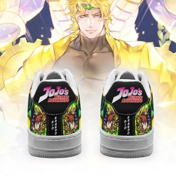 dio brando air force sneakers jojo anime shoes fan gift idea pt06 gearanime 3 - JJBA Store