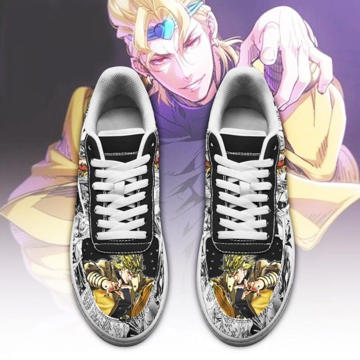 dio brando air force sneakers manga style jojos anime shoes fan gift pt06 gearanime 2 - JJBA Store