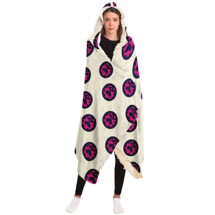 e231a8911bc2ffb8b9a09f038fd0ff28 hoodedBlanket view2 - JJBA Store