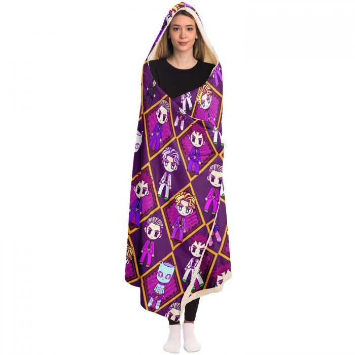 e252636540e0eeaf1dfcfbd4ee676048 hoodedBlanket view3 - JJBA Store