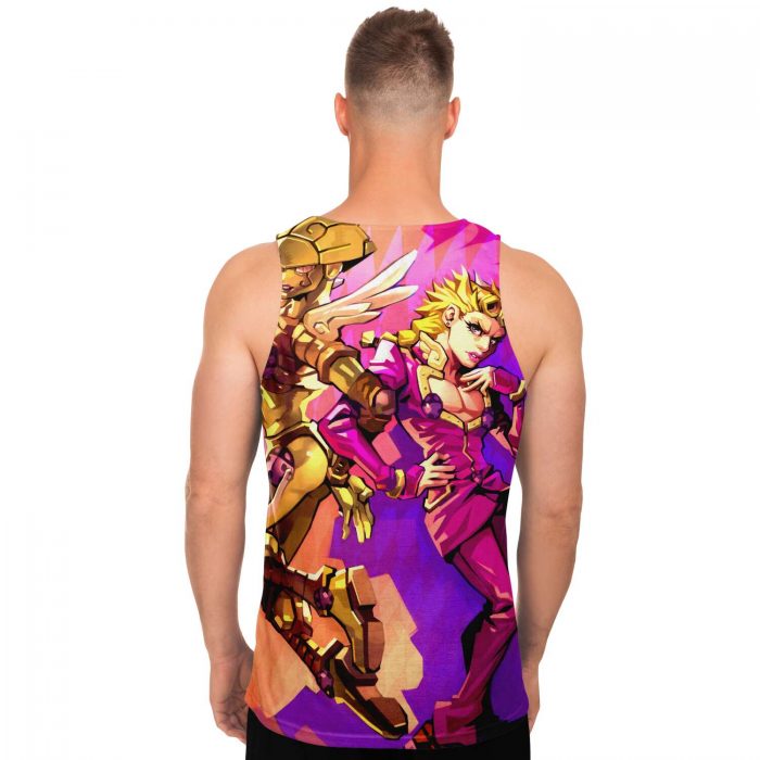 e6eceb1a9a63ad1dbcfc4b25b3cda41b tankTop male back - JJBA Store