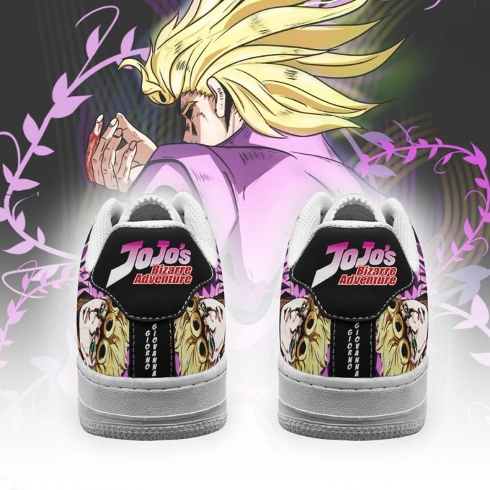 giorno giovanna air force sneakers jojo anime shoes fan gift idea pt06 gearanime 3 - JJBA Store