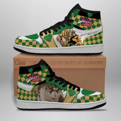 jojos bizarre adventure jordan sneakers dio brando anime shoes gearanime 2 - JJBA Store