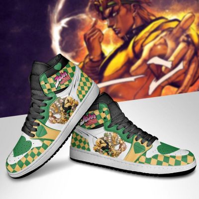 jojos bizarre adventure jordan sneakers dio brando anime shoes gearanime 5 - JJBA Store