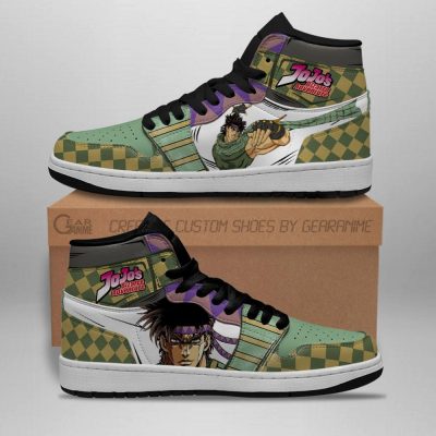 jojos bizarre adventure jordan sneakers joseph joestar anime shoes gearanime 2 - JJBA Store