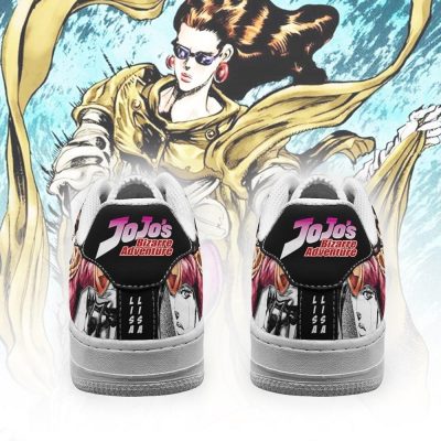 lisa lisa air force sneakers manga style jojos anime shoes fan gift pt06 gearanime 3 - JJBA Store