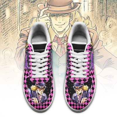 robert e o speedwagon air force sneakers jojo anime shoes fan gift idea pt06 gearanime 2 - JJBA Store