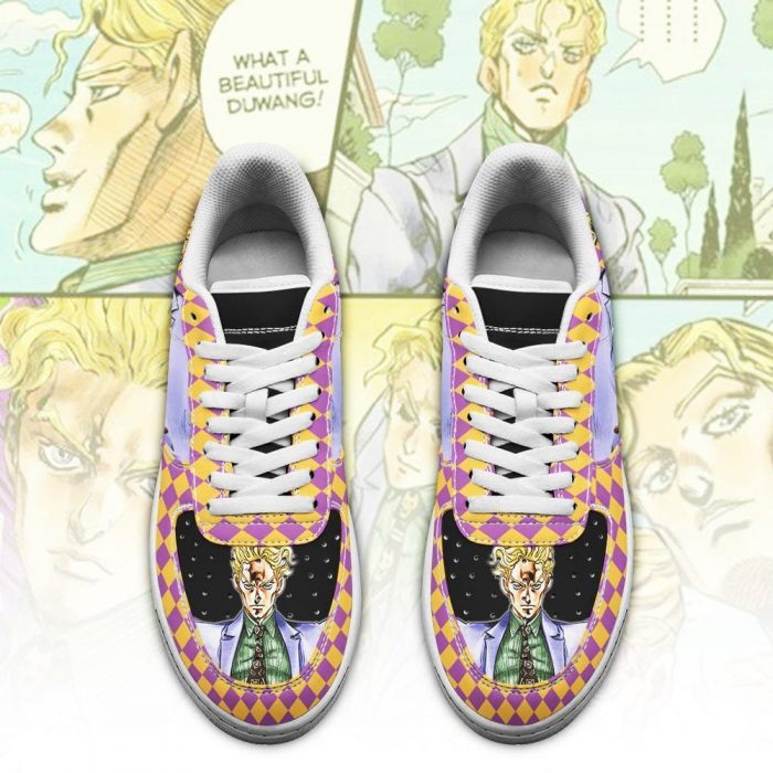 yoshikage kira air force sneakers jojo anime shoes fan gift idea pt06 gearanime 2 - JJBA Store