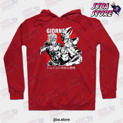 2021 Giorno Giovanna Hoodie Red / S