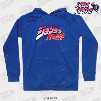 2021 Jojos Bizarre Adventure Hoodie Blue / S