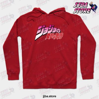 2021 Jojos Bizarre Adventure Hoodie Red / S