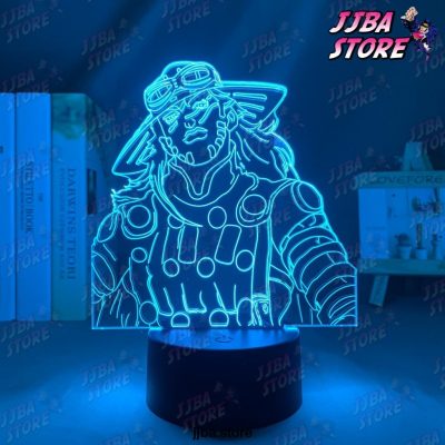 3D Lamp Anime Jojo Bizarre Adventure Gyro Zeppeli For Bedroom Decor Light Birthday Gift Him Jojo Led