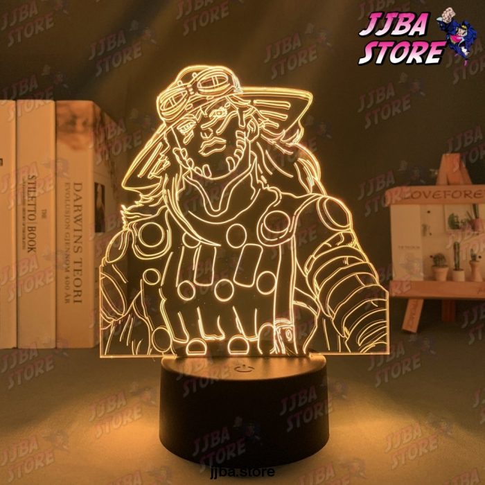 3D Lamp Anime Jojo Bizarre Adventure Gyro Zeppeli For Bedroom Decor Light Birthday Gift Him Jojo Led