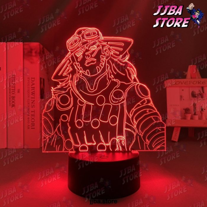 3D Lamp Anime Jojo Bizarre Adventure Gyro Zeppeli For Bedroom Decor Light Birthday Gift Him Jojo Led