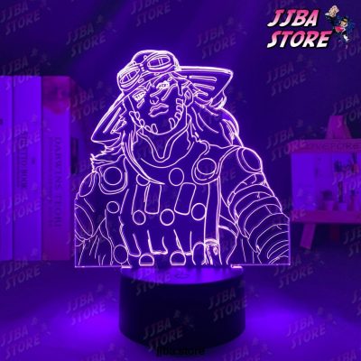 3D Lamp Anime Jojo Bizarre Adventure Gyro Zeppeli For Bedroom Decor Light Birthday Gift Him Jojo Led