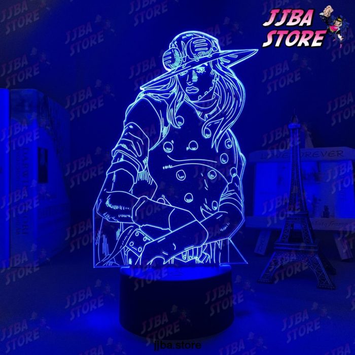 3D Light Anime Jojo Bizarre Adventure Gyro Zeppeli For Bedroom Decor Birthday Gift Him Jojo Led Lamp