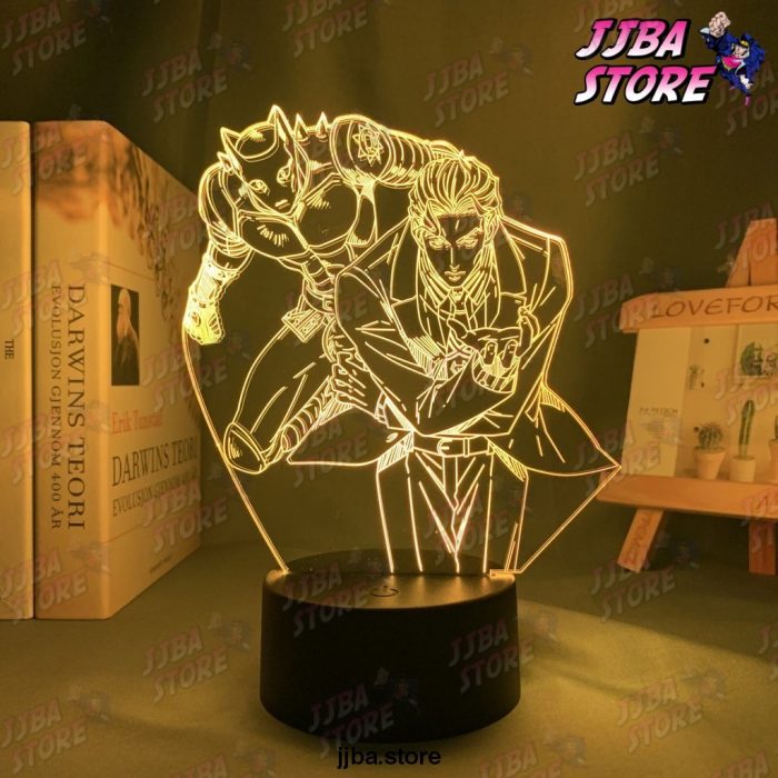 3D Night Light Anime Jojo Bizarre Adventure Yoshikage Kira For Bedroom Decor Birthday Gift Him Jojo