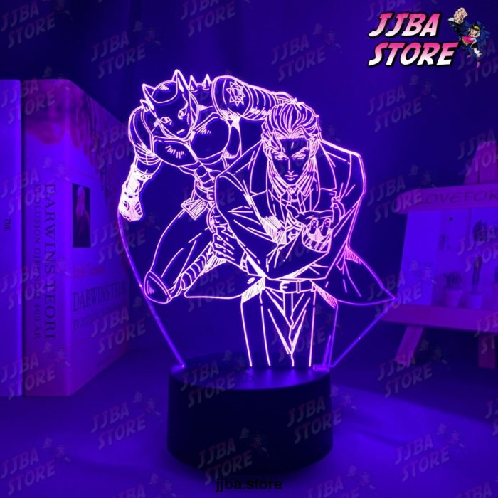 3D Night Light Anime Jojo Bizarre Adventure Yoshikage Kira For Bedroom Decor Birthday Gift Him Jojo