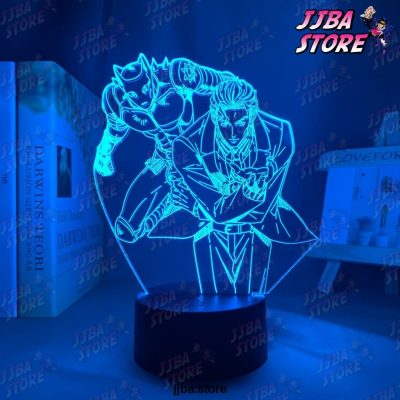 3D Night Light Anime Jojo Bizarre Adventure Yoshikage Kira For Bedroom Decor Birthday Gift Him Jojo