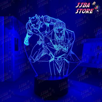 3D Night Light Anime Jojo Bizarre Adventure Yoshikage Kira For Bedroom Decor Birthday Gift Him Jojo