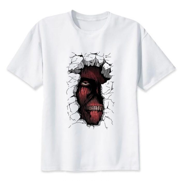 4. Attack On Titan T Shirt Fashion Summer 2021 - JJBA Store