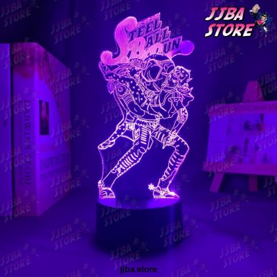 Anime 3D Night Light Jojo Bizarre Adventure Hol Horse For Bedroom Decor Birthday Gift Him Manga Jojo