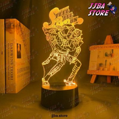 Anime 3D Night Light Jojo Bizarre Adventure Hol Horse For Bedroom Decor Birthday Gift Him Manga Jojo