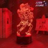 Anime 3D Night Light Jojo Bizarre Adventure Hol Horse For Bedroom Decor Birthday Gift Him Manga Jojo