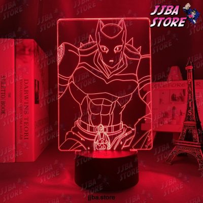 Anime Led Night Light Jojo Bizarre Adventure Kira Yoshikage For Bedroom Decor Birthday Gift Him