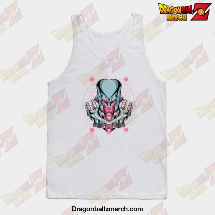 Crazy Diamond Mecha Tank Top White / S