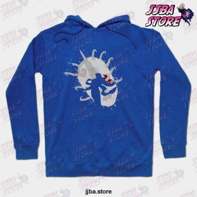 Dio Brando Mask Hoodie Blue / S