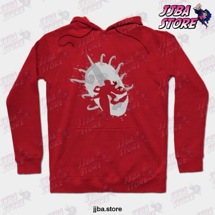 Dio Brando Mask Hoodie Red / S