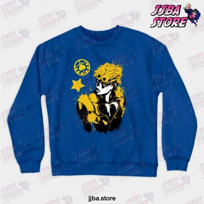 Giorno Jjba Crewneck Sweatshirt Blue / S