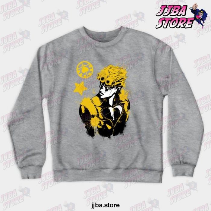 Giorno Jjba Crewneck Sweatshirt Gray / S