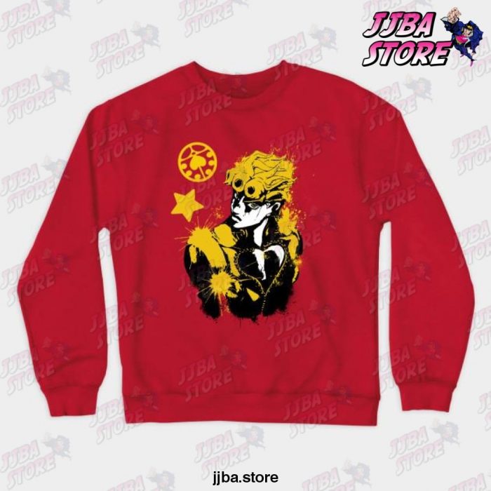 Giorno Jjba Crewneck Sweatshirt Red / S