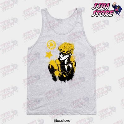 Jjba Anime Tanktop Gray / S