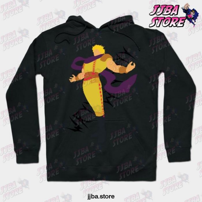 Jjba Dio Brando Hoodie Black / S