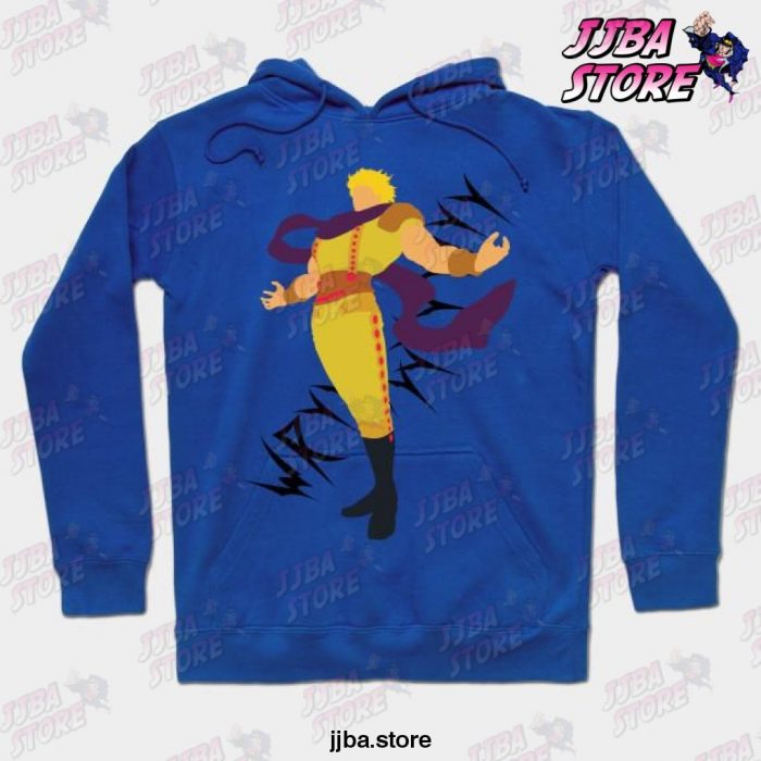 Jjba Dio Brando Hoodie Blue / S