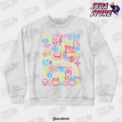 Jjba Jojo Things Crewneck Sweatshirt