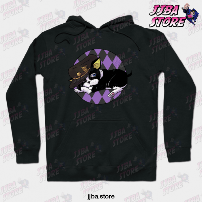 Jjba Ora Ora Iggy Hoodie Black / S