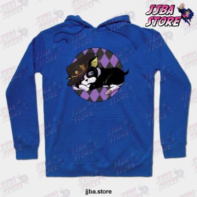 Jjba Ora Ora Iggy Hoodie Blue / S