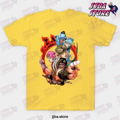 Jjba Sbr T-Shirt Yellow / S