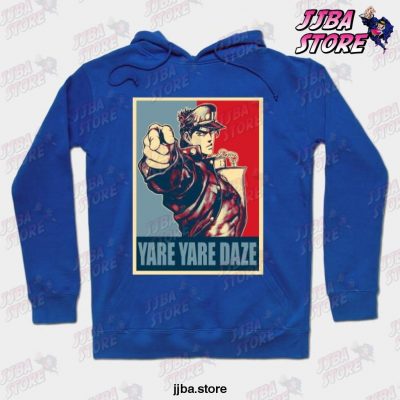 Jjba Yare Daze Hoodie Blue / S