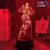 Jojo Bizarre Adventure 3D Light Anime For Bedroom Decor Birthday Gift Manga Jojo Figure Night Lamp